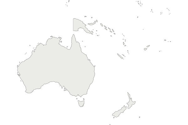 Países da Austrália e Oceania