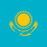 flag of Kazakhstan